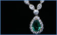  Emerald & Diamond Necklace, ca. 1900